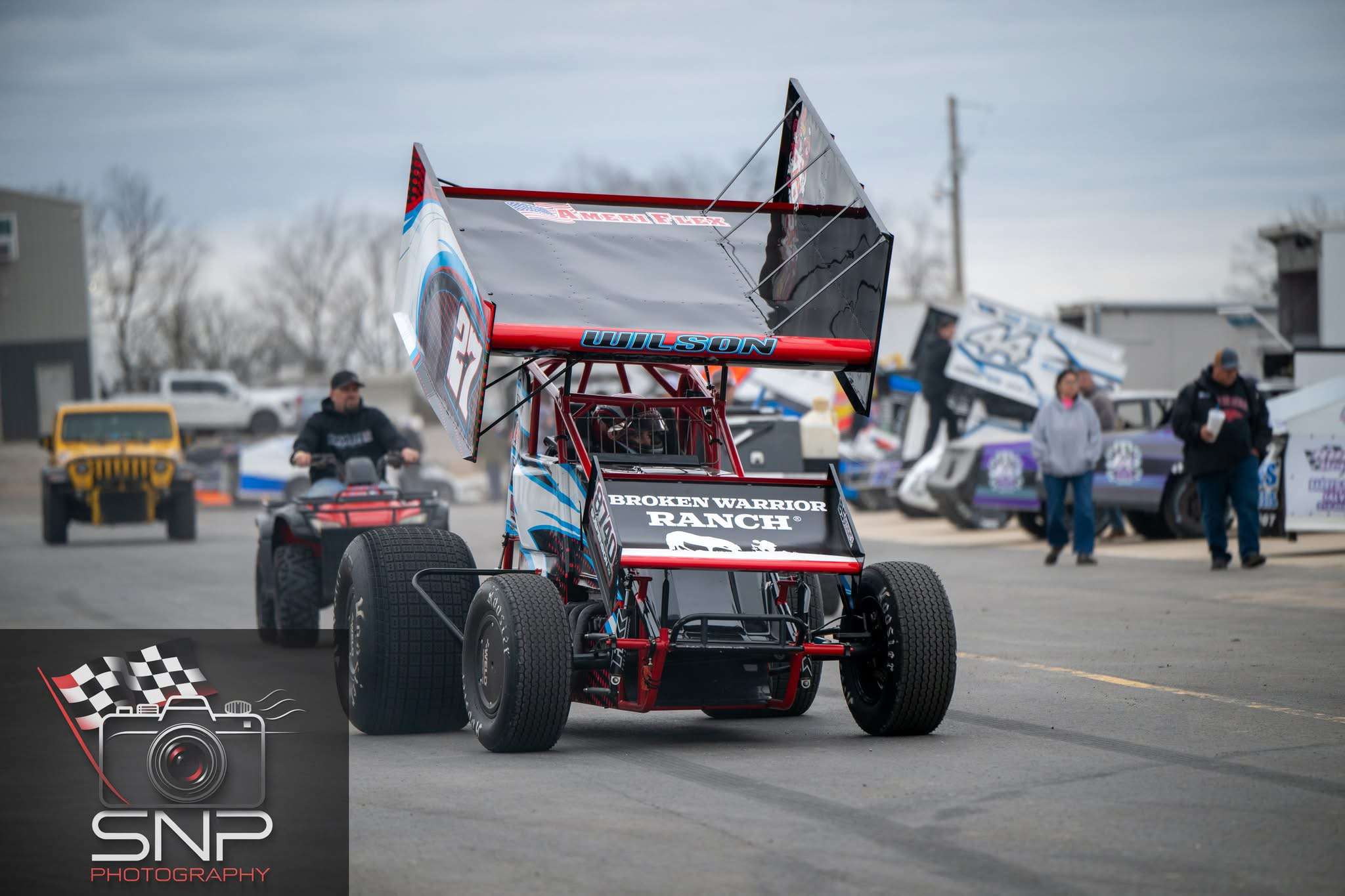 Pit Crew at Work